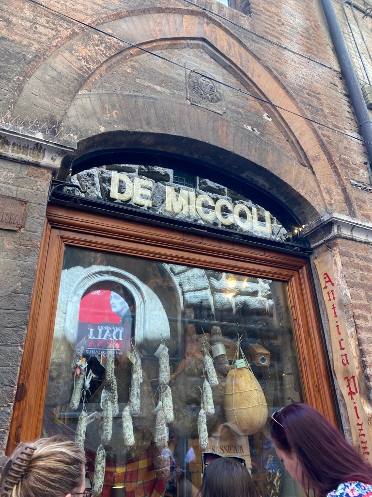 Pizzecheria de Miccoli, for great cold cuts and salami.  